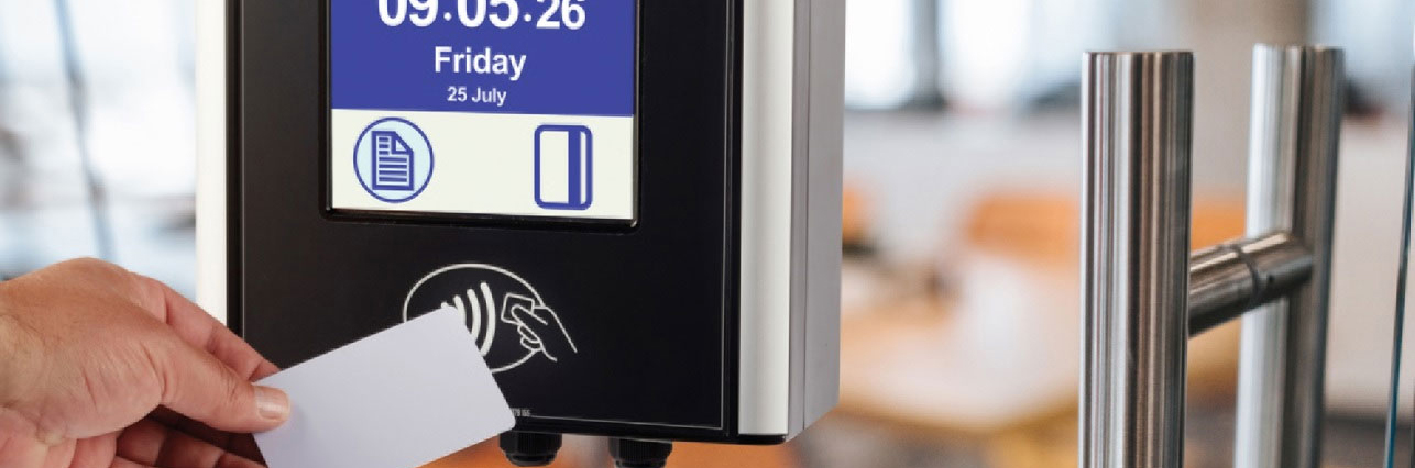 TouchStar proximity card reader for time and attendance